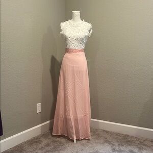 Elegant Pink Dress (Small)